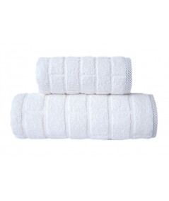 Ręcznik Brick mikrobawełna 70x140 Biały GRENO