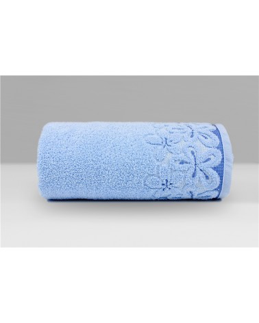 Ręcznik Bella mikrobawełna 30x50 błękitny