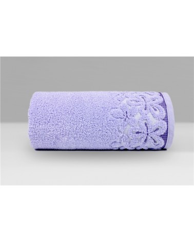 Ręcznik Bella mikrobawełna 70x140 lawendowy