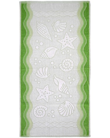 Ręcznik Flora Ocean bawełna 40x60 zielony