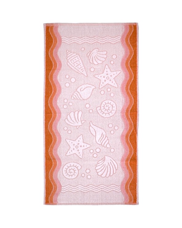 Ręcznik Flora Ocean bawełna 70x140 brzoskwiniowy