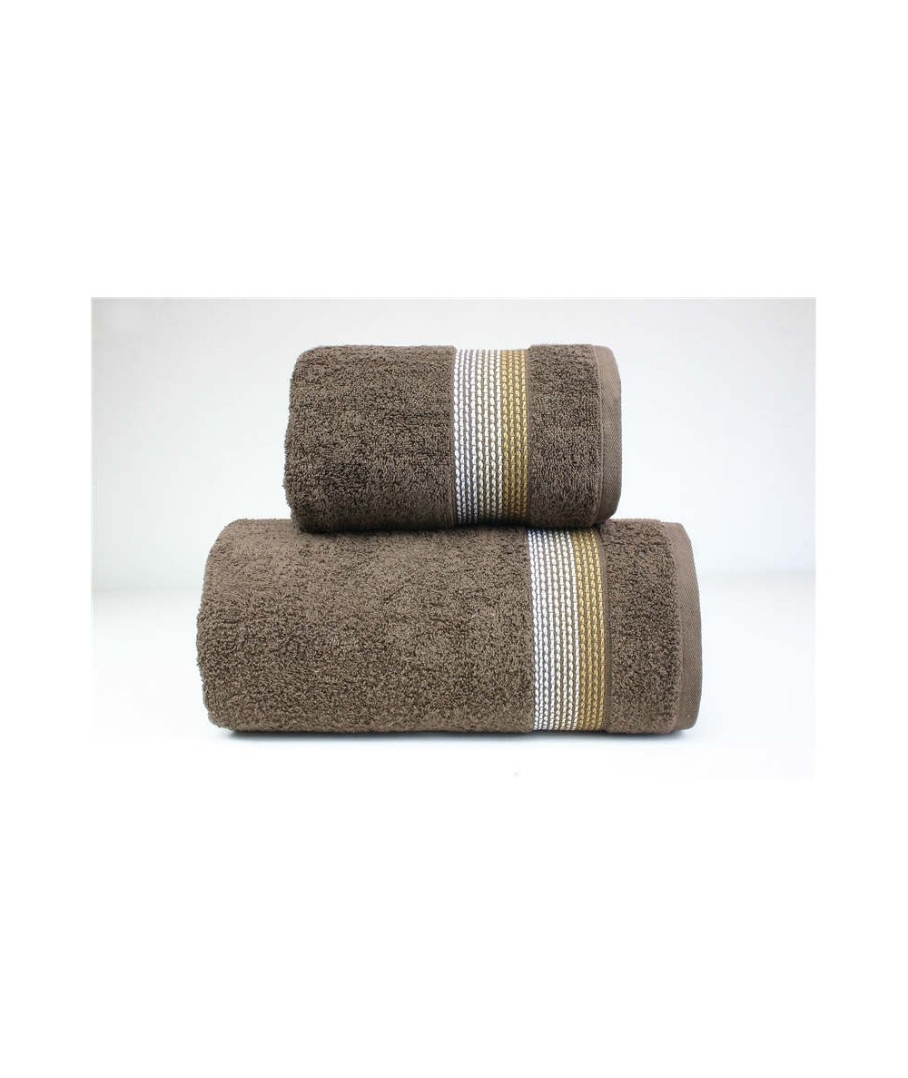 Ręcznik Ombre bawełna 70x140 Brązowy GRENO