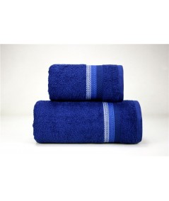 Ręcznik Ombre bawełna 70x140 Granatowy GRENO