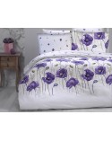 Pościel bawełniana 200x220 + 2x70x80 Bozca Lila Exclusive