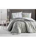 Pościel bawełniana 200x220 + 2x70x80 Zena Green Exclusive