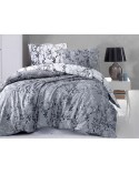 Pościel bawełniana 200x220 + 2x70x80 Zena Grey Exclusive
