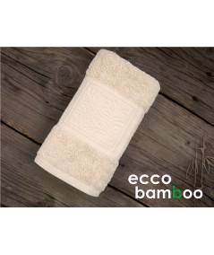 Ręcznik antybakteryjny  Ecco Bamboo bambus 50x90 Beż GRENO