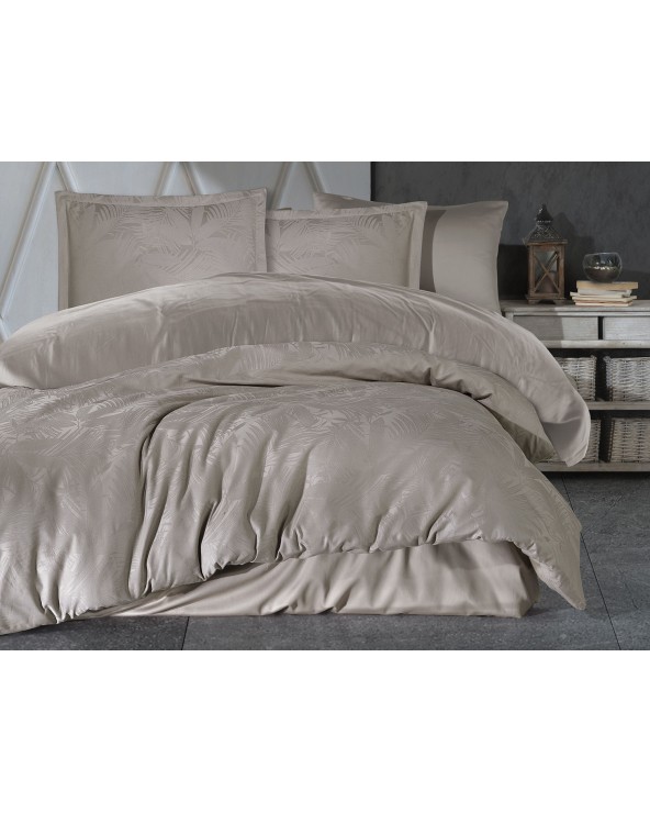 Pościel satyna żakardowa 200x220 + 2x70x80 Island 2 Jacquard