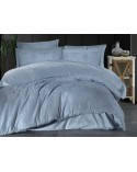 Pościel satyna żakardowa 200x220 + 2x70x80 Kapya 1 Jacquard