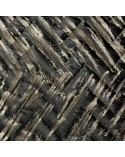 Narzuta velvet 170x210 Agata czarna/złota
