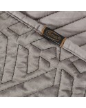Narzuta velvet 220x240 Deniz beżowa/złota