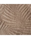 Narzuta mikrofibra stonewashed 170x210 Stone 1 brązowa