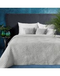 Narzuta mikrofibra stonewashed 170x210 Stone 1 srebrna