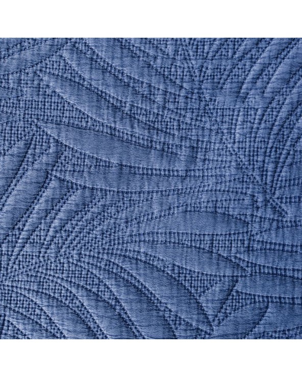 Narzuta mikrofibra stonewashed 170x210 Stone 1 niebieska