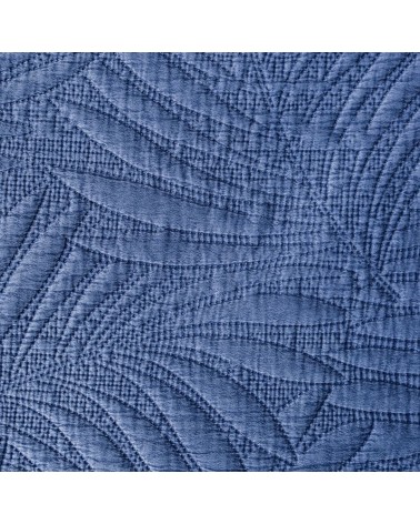 Narzuta mikrofibra stonewashed 170x210 Stone 1 niebieska