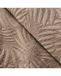 Narzuta mikrofibra stonewashed 220x240 Stone 1 brązowa