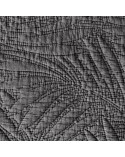 Narzuta mikrofibra stonewashed 220x240 Stone 1 stalowa