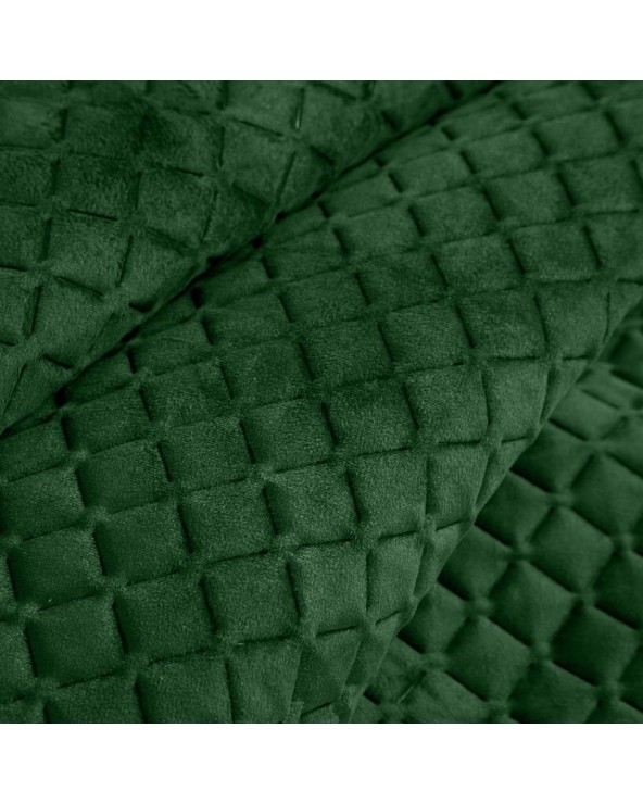 Narzuta velvet 170x210 Dimon ciemnozielona