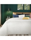 Narzuta velvet 70x160 Dimon kremowa