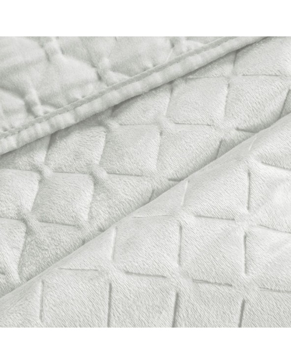 Narzuta velvet 70x160 Dimon kremowa
