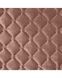 Narzuta velvet 170x210 Dimon pudrowa