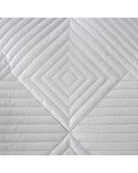 Narzuta velvet 200x220 Sofia 2 biała