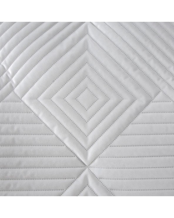 Narzuta velvet 200x220 Sofia 2 biała Eurofirany Narzuta velvet 200x220 Sofia 2 biała