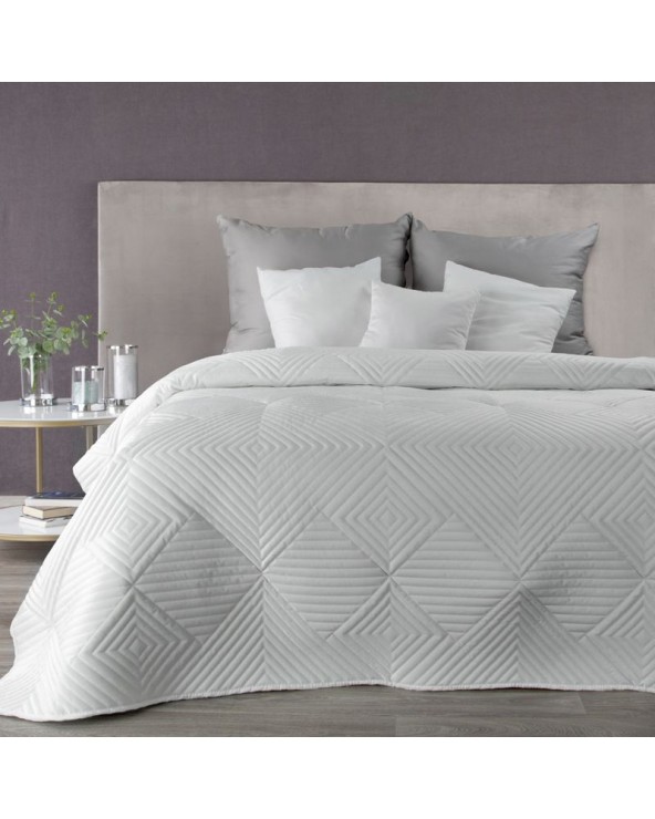 Narzuta velvet 230x260 Sofia 2 biała Eurofirany Narzuta velvet 230x260 Sofia 2 biała