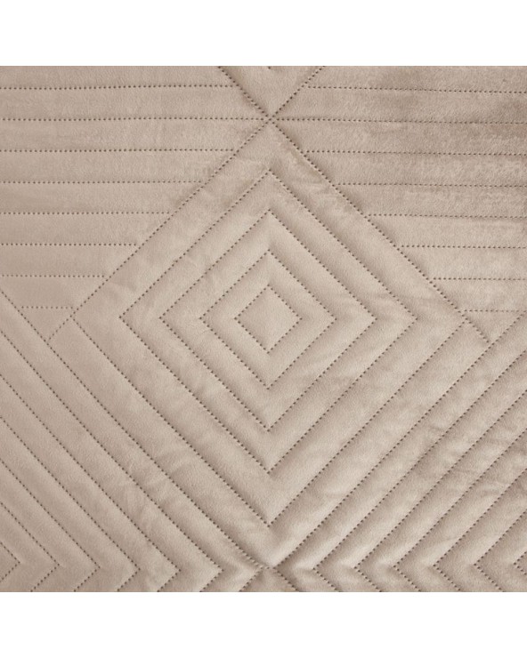 Narzuta velvet 200x220 Sofia 2 beżowa