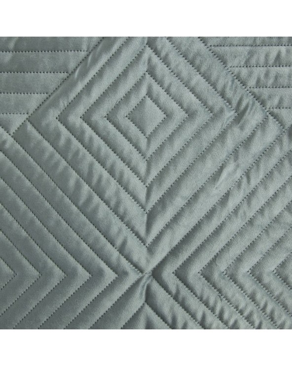Narzuta velvet 230x260 Sofia 2 ciemnomiętowa