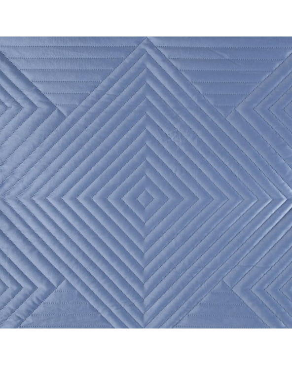 Narzuta velvet 230x260 Sofia 2 niebieska