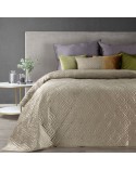 Narzuta velvet 170x210 Ariel 3 beżowa