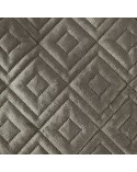 Narzuta velvet 170x210 Ariel 3 ciemnobeżowa