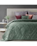 Narzuta velvet 170x210 Ariel 3 ciemnomiętowa
