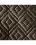 Narzuta velvet 170x210 Ariel 3 brązowa