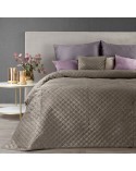 Narzuta velvet 170x210 Ariel beżowa