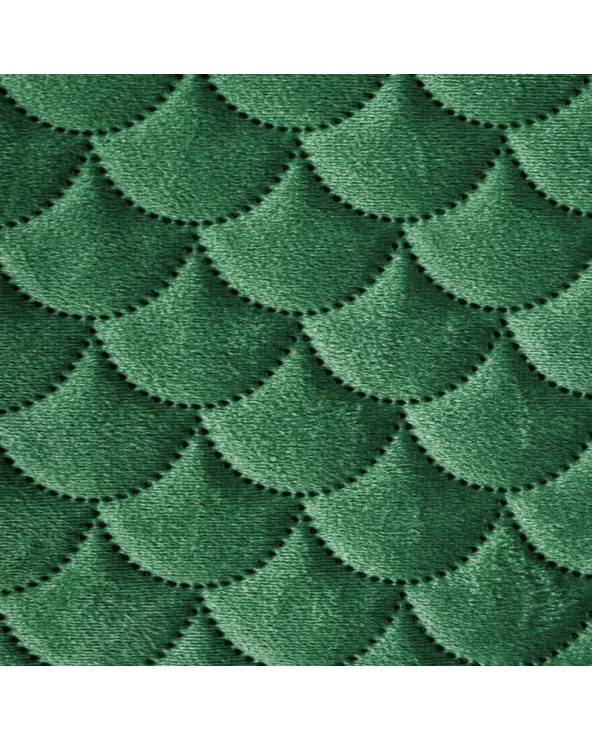 Narzuta velvet 70x160 Ariel ciemnozielona