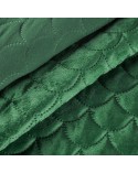 Narzuta velvet 70x160 Ariel ciemnozielona