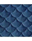 Narzuta velvet 170x210 Ariel granatowa