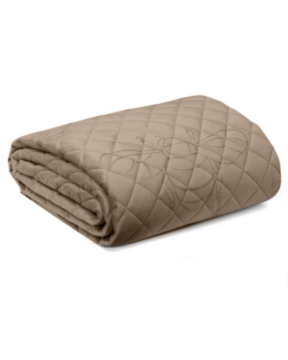 Narzuta velvet 170x210 Stela 1 beżowa Eurofirany Narzuta velvet 170x210 Stela 1 beżowa
