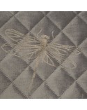 Narzuta velvet 170x210 Lori srebrna