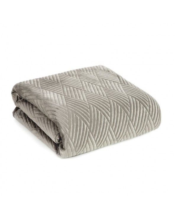 Narzuta velvet 230x260 Ariel 1 kremowa