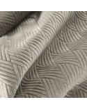Narzuta velvet 230x260 Ariel 1 kremowa