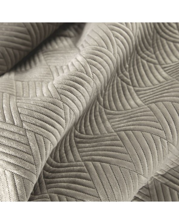 Narzuta velvet 230x260 Ariel 1 kremowa