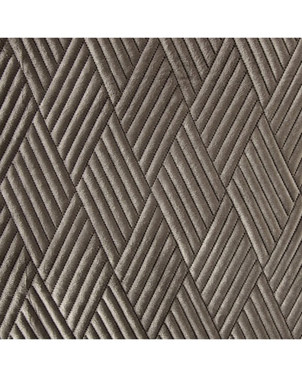 Narzuta velvet 170x210 Ariel 1 ciemnobeżowa