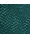 Narzuta velvet 230x260 Ariel 1 ciemnoturkusowa