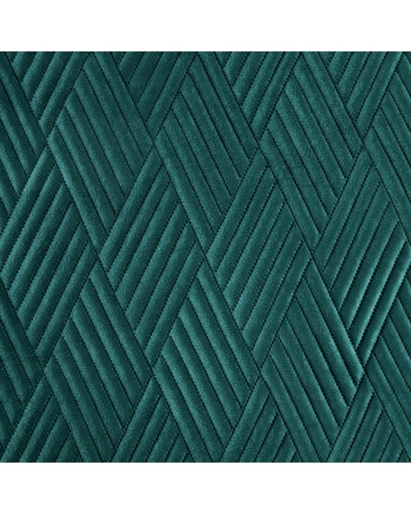 Narzuta velvet 230x260 Ariel 1 ciemnoturkusowa Eurofirany Narzuta velvet 230x260 Ariel 1 ciemnoturkusowa