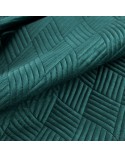 Narzuta velvet 230x260 Ariel 1 ciemnoturkusowa