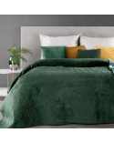 Narzuta velvet 230x260 Ariel 1 ciemnozielona