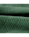 Narzuta velvet 230x260 Ariel 1 ciemnozielona